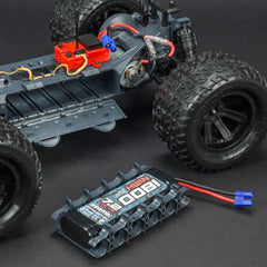 Granite Voltage 2WD Mega 1/10 MT RTR Red/Blue Includes Metal Gear Savox Servo