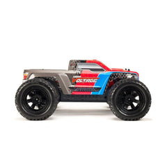 Granite Voltage 2WD Mega 1/10 MT RTR Red/Black Includes Metal Gear Savox Servo