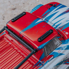 INFRACTION 4X4 MEGA RTR 1/8th Resto-Mod StreetBash Truck Red/Blue by ARRMA