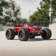 1/10 OUTCAST 4X4 4S V2 BLX Stunt Truck RTR, Red With Center Diff by ARRMA