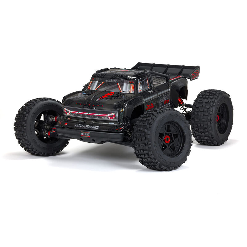 1/5 OUTCAST V2 4X4 8S BLX EXB Brushless Stunt Truck RTR, Black