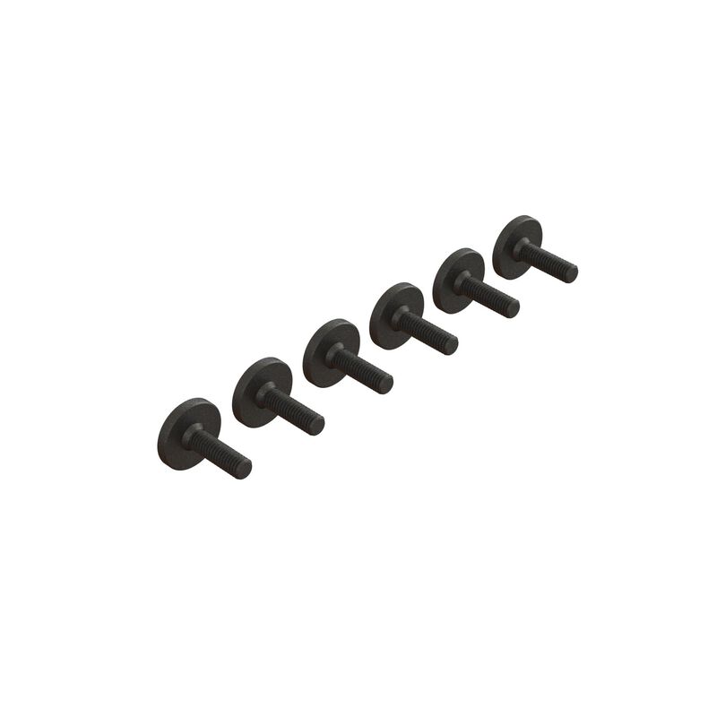 Large Head Screw M3x10mm (6) by Arrma