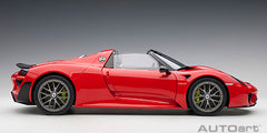 AUTOart 1/12 Porsche 918 Spyder Red