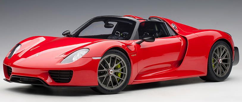 AUTOart 1/12 Porsche 918 Spyder Red