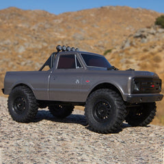 1/24 SCX24 1967 Chevrolet C10 4WD Truck Brushed RTR, Silver by Axial