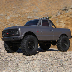 1/24 SCX24 1967 Chevrolet C10 4WD Truck Brushed RTR, Silver by Axial