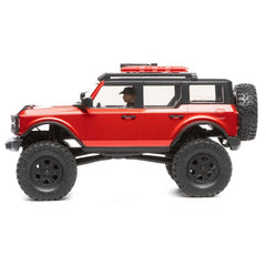 1/24 SCX24 2021 Ford Bronco 4WD Truck RTR, Red by Axial