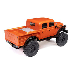 1/24 SCX24 Dodge Power Wagon 4WD Rock Crawler Brushed RTR, Orange by Axial