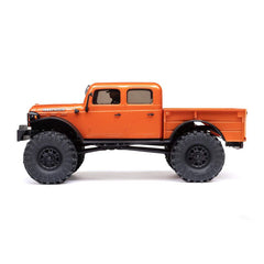 1/24 SCX24 Dodge Power Wagon 4WD Rock Crawler Brushed RTR, Orange by Axial