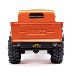 1/24 SCX24 Dodge Power Wagon 4WD Rock Crawler Brushed RTR, Orange by Axial