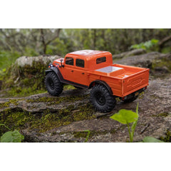 1/24 SCX24 Dodge Power Wagon 4WD Rock Crawler Brushed RTR, Orange by Axial