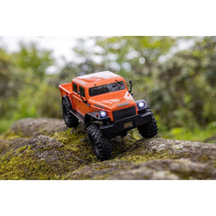 1/24 SCX24 Dodge Power Wagon 4WD Rock Crawler Brushed RTR, Orange by Axial