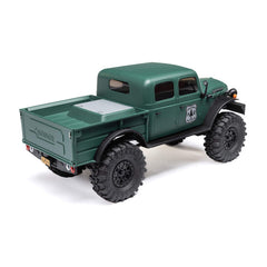 1/24 SCX24 Dodge Power Wagon 4WD Rock Crawler Brushed RTR, Green by Axial