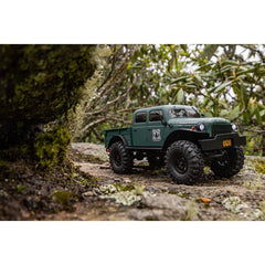 1/24 SCX24 Dodge Power Wagon 4WD Rock Crawler Brushed RTR, Green by Axial