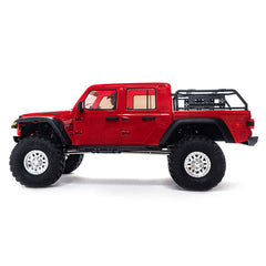 SCX10 III Jeep JT Gladiator Rock Crawler with Portals 1/10 RTR, Red by Axial