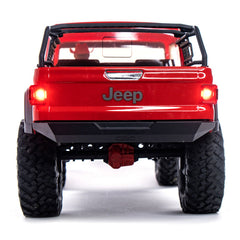 SCX10 III Jeep JT Gladiator Rock Crawler with Portals 1/10 RTR, Red by Axial