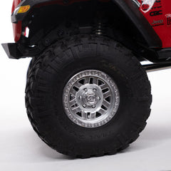 SCX10 III Jeep JT Gladiator Rock Crawler with Portals 1/10 RTR, Red by Axial