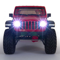 SCX10 III Jeep JT Gladiator Rock Crawler with Portals 1/10 RTR, Red by Axial