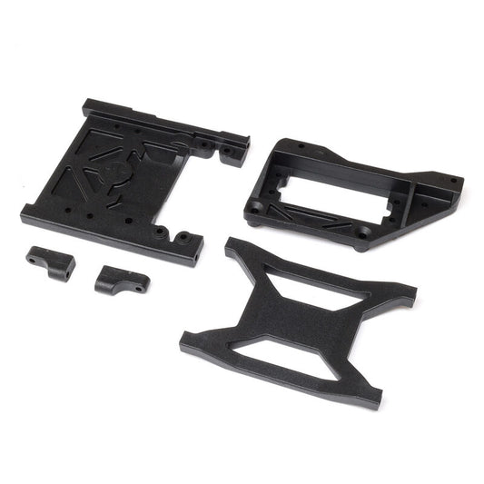 Servo & Winch Mount, Chassis Brace: 1/10 SCX10 PRO by Axial