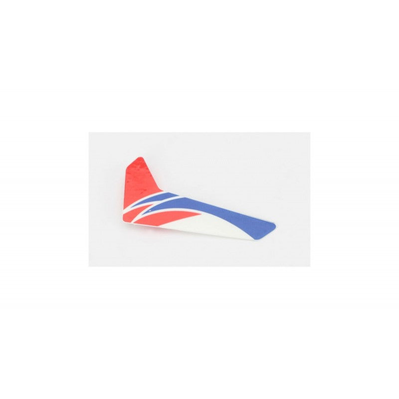 Red Vertical Fin with Decal: mCP X