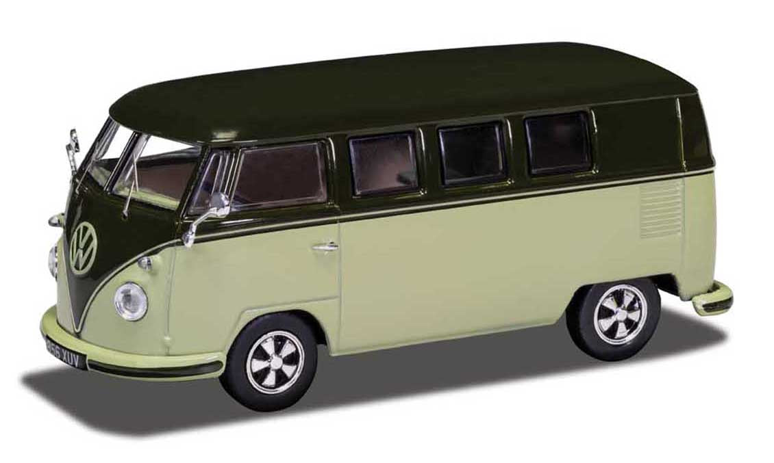 Corgi 1/43 VW Type 2 Green/Green