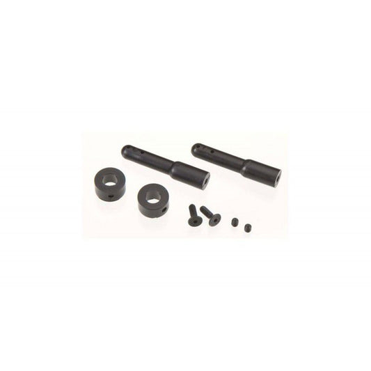 Nylon Body Post Black 1.5" (2) by Duratrax