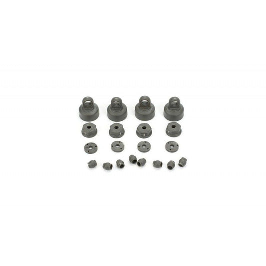 Shock Cap, Piston, Pivot Ball Set: 1:10 2wd All