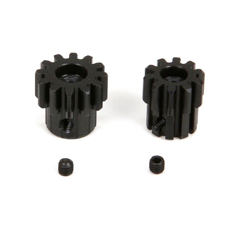 Pinion Gear, 9T/12T x 3mm, Mod 1