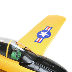 T-28 Trojan 1.1m BNF Basic (New Yellow Version) w/AS3X, SAFE select by Eflite