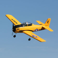 T-28 Trojan 1.1m BNF Basic (New Yellow Version) w/AS3X, SAFE select by Eflite