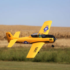 T-28 Trojan 1.1m BNF Basic (New Yellow Version) w/AS3X, SAFE select by Eflite