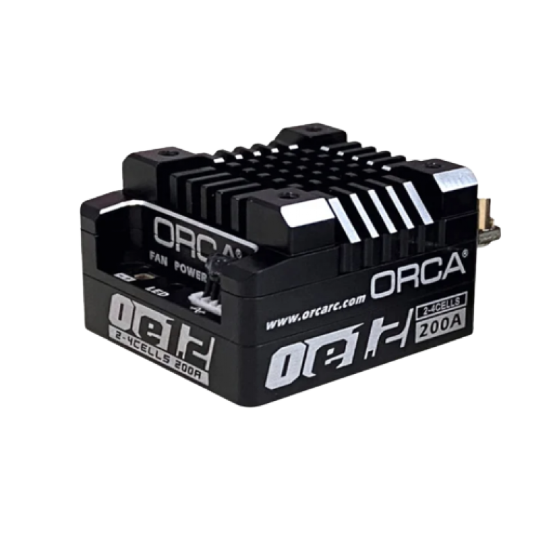 ORCA OE1.2 200A PRO ESC 2-4S 1/10, 1/8 Buggy/Truggy, Drag Racing