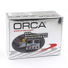 ORCA 800 SERIES 80A WATERPROOF BRUSHED ESC and Program Card.