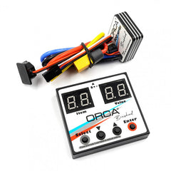 ORCA 800 SERIES 80A WATERPROOF BRUSHED ESC and Program Card.