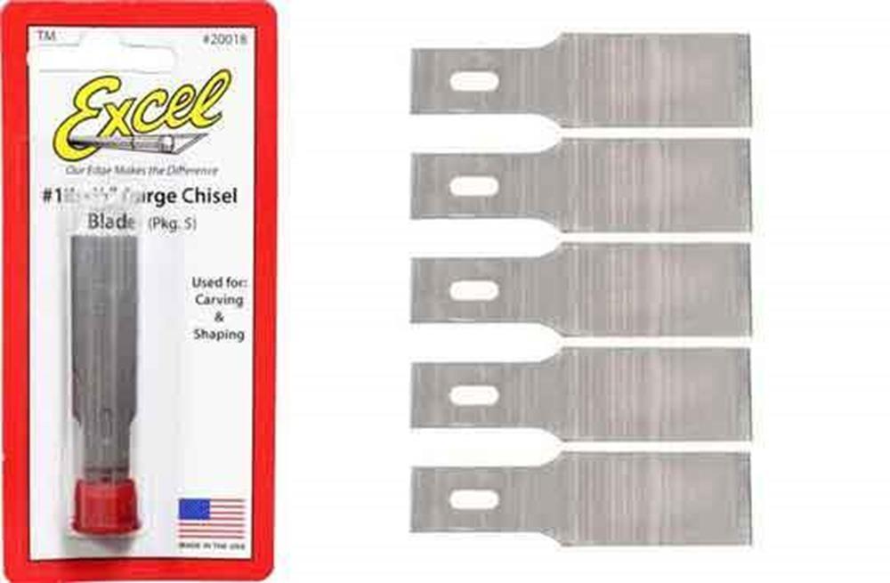 Excel #2 Chisel Point Blades B18 PK5