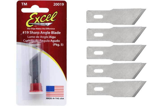 Excel #2 Short Std Blades B19 PK5