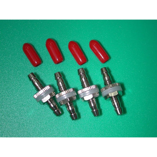 Bulkhead two way connector, 4pcs, by CY.