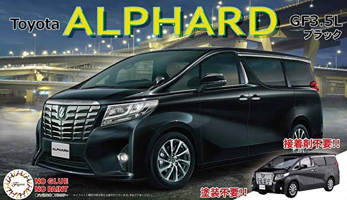 Fujimi 1/24 Alphard GF3.5L Black