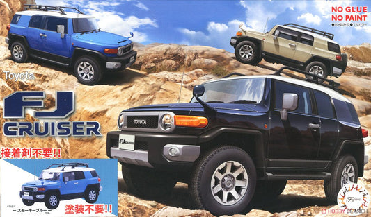 Fujimi 1/24 Toyota FJ Cruiser (Blue)