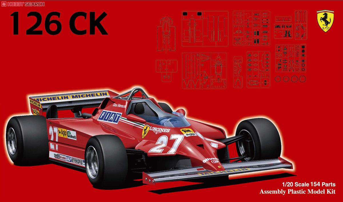 Fujimi 1/20 F1: Ferrari 126CK '81