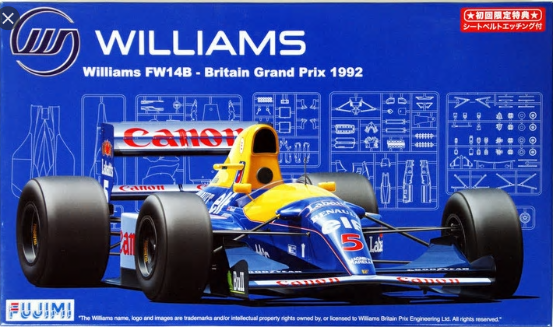 Fujimi 1/20 F1: Williams FW14B '92