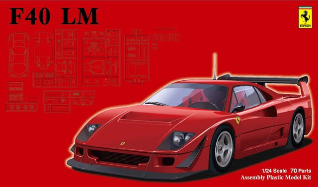 Fujimi 1/24 Ferrari F40 LM