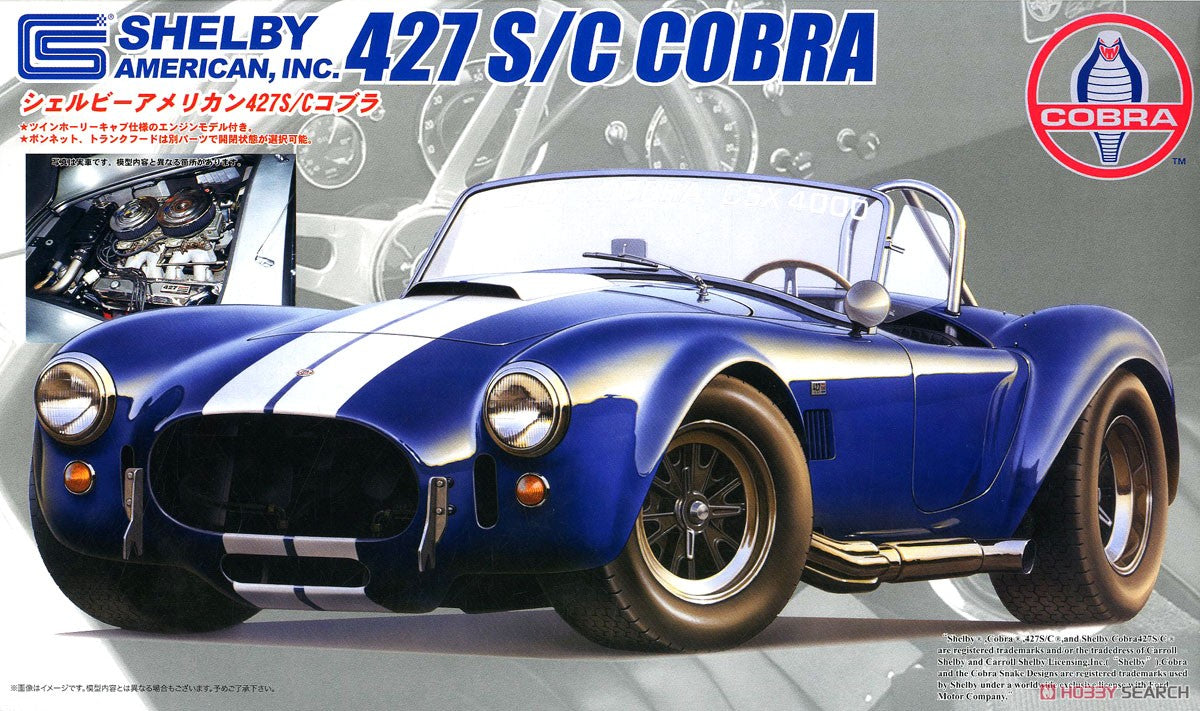 Fujimi 1/24 Cobra 427SC w/engine