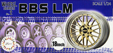 Fujimi 1/24 W&T set: 18" BBS LM