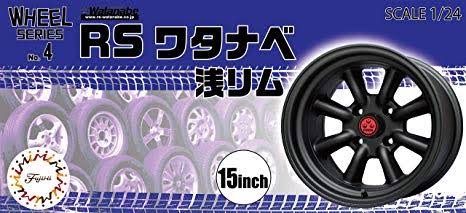 Fujimi 1/24 W&T set: 15" Watanabe Sha