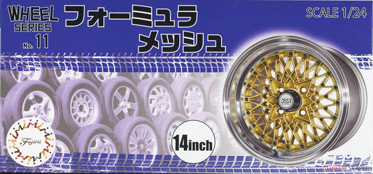 Fujimi 1/24 W&T set: 14" Mesh