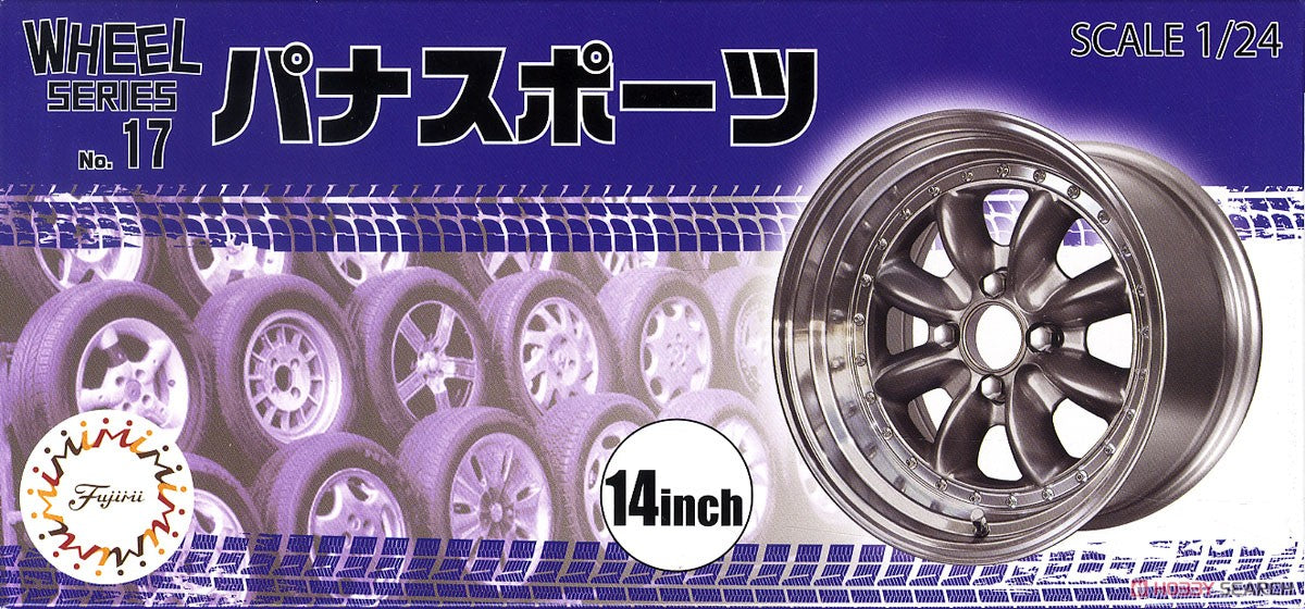 Fujimi 1/24 W&T set: 14" Pana Sport