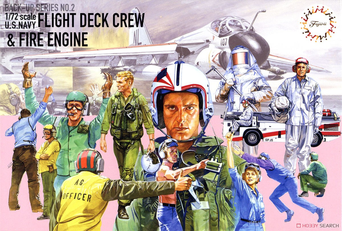 Fujimi 1/72 US Navy Flight Deck Crew2