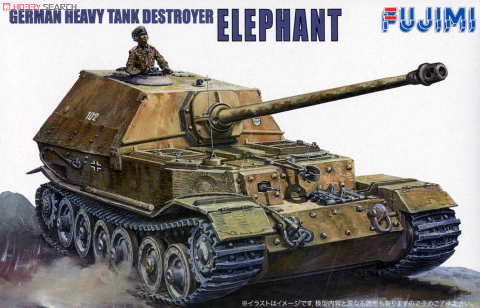 Fujimi 1/76 German: Elephant Tank