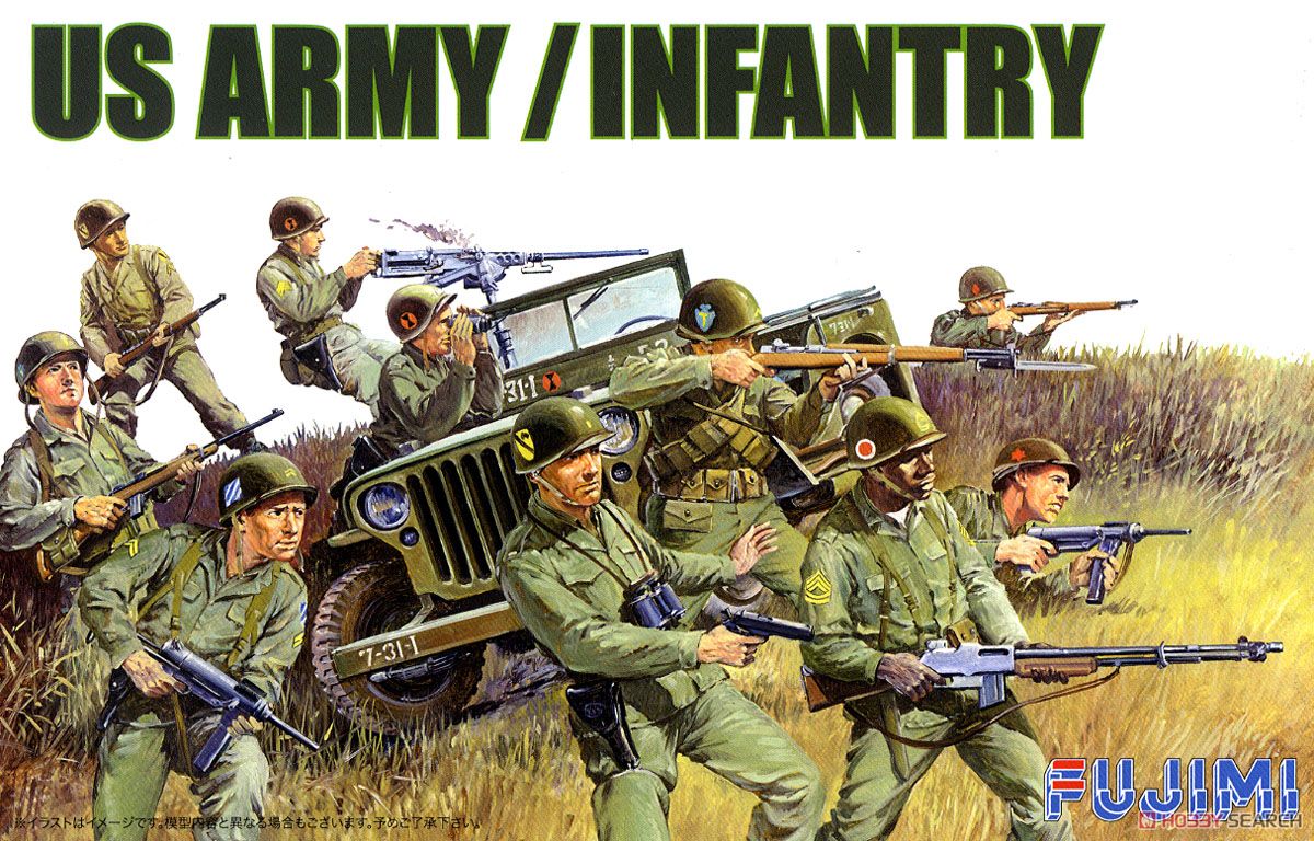 Fujimi 1/76 USA: Army Infantry